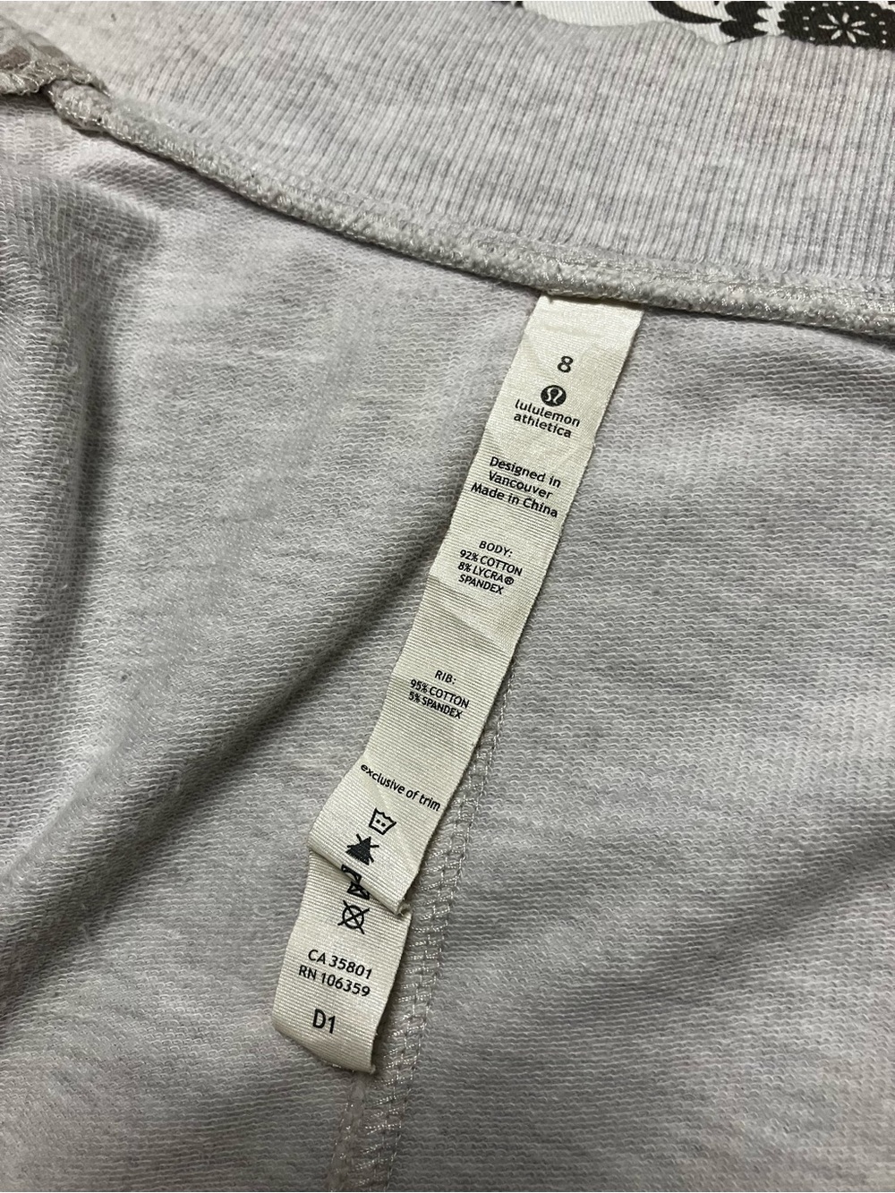 Light Gray Printed Asymmetric Zip Women's Jacket - Picture 10 of 11